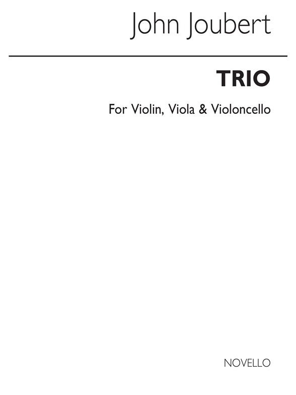 Joubert: Trio For Violin, Viola And Cello (Parts)