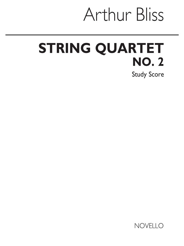 Bliss: String Quartet No.2 (Score)