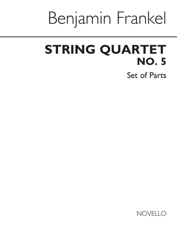 Frankel: String Quartet No.5 (Parts)