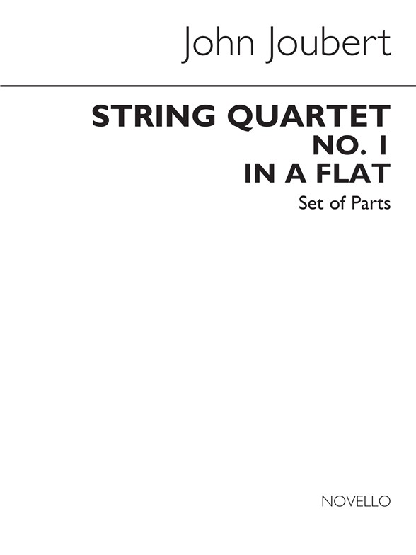 Joubert: String Quartet No.1 In A Flat (Parts)