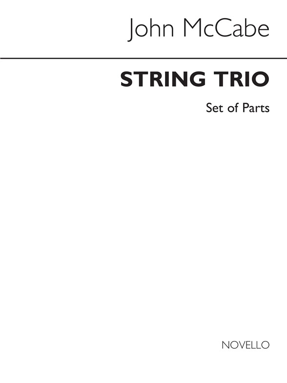 McCabe: String Trio Op.37 (Parts)
