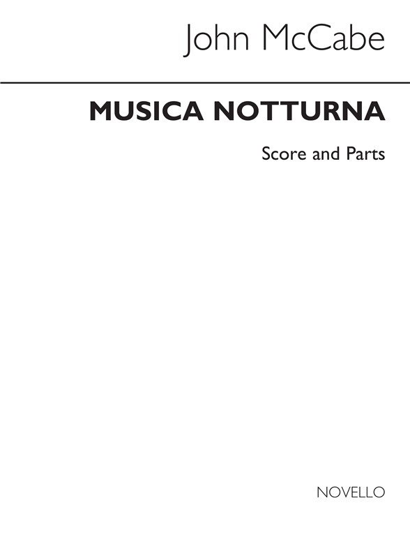 McCabe: Musica Notturna (Score and Parts)