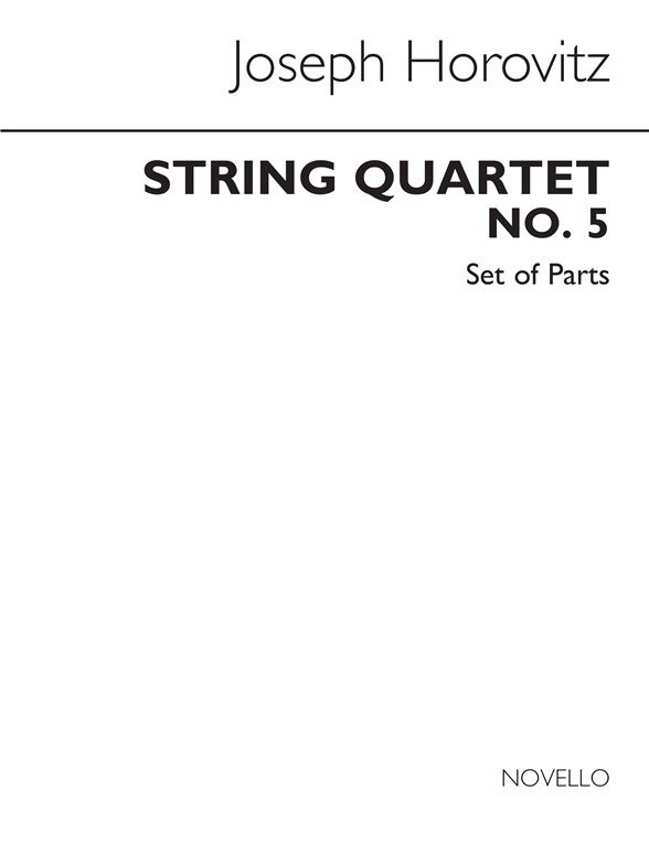 Joseph Horovitz: String Quartet No.5 (Set Of Parts)