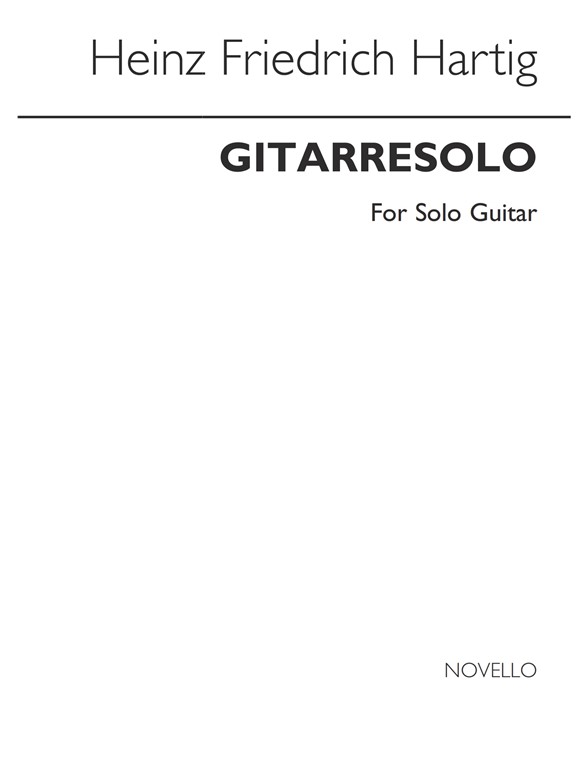 Hartig: Gitarre Solo