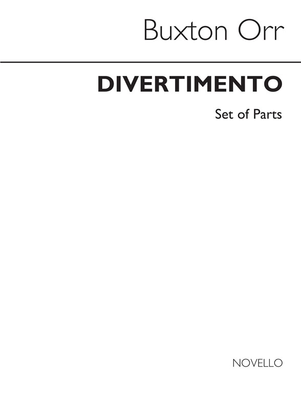 C.W. Buxton Orr: Divertimento For Brass Quintet (Parts)