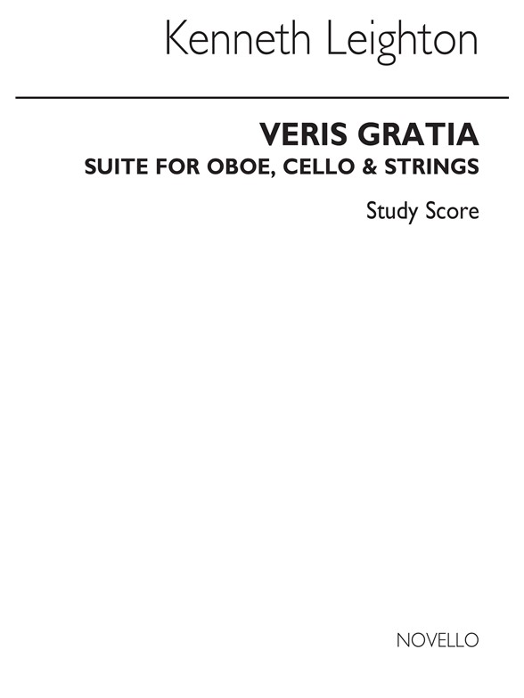 Kenneth Leighton: Veris Gratia Op. 9 (Study Score)