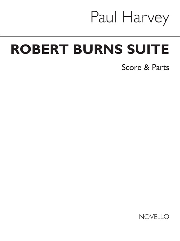 Peter Harvey: Robert Burns Suite for Sax Quartet (Score and Parts)