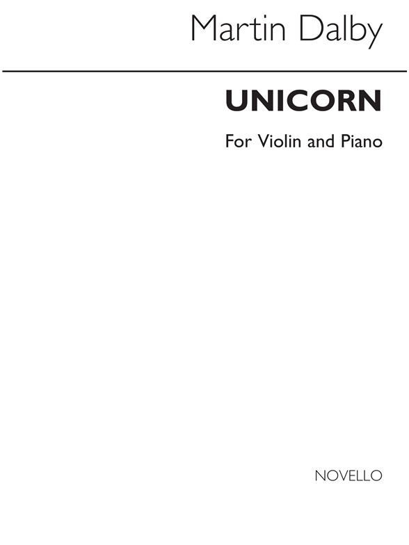 Martin Dalby: Unicorn For Violin And Piano