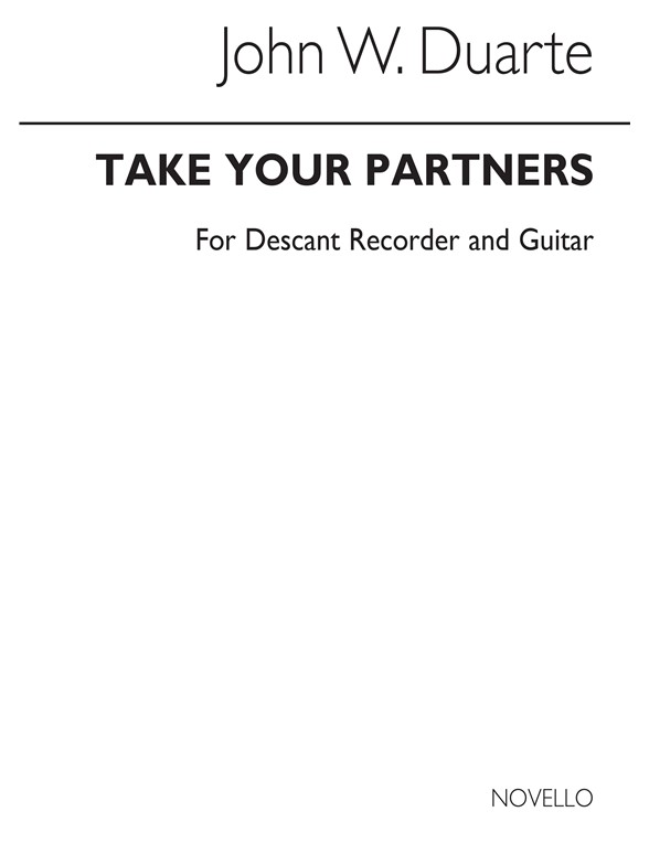 Duarte: Take Your Partners for Descant Recorder and Guitar