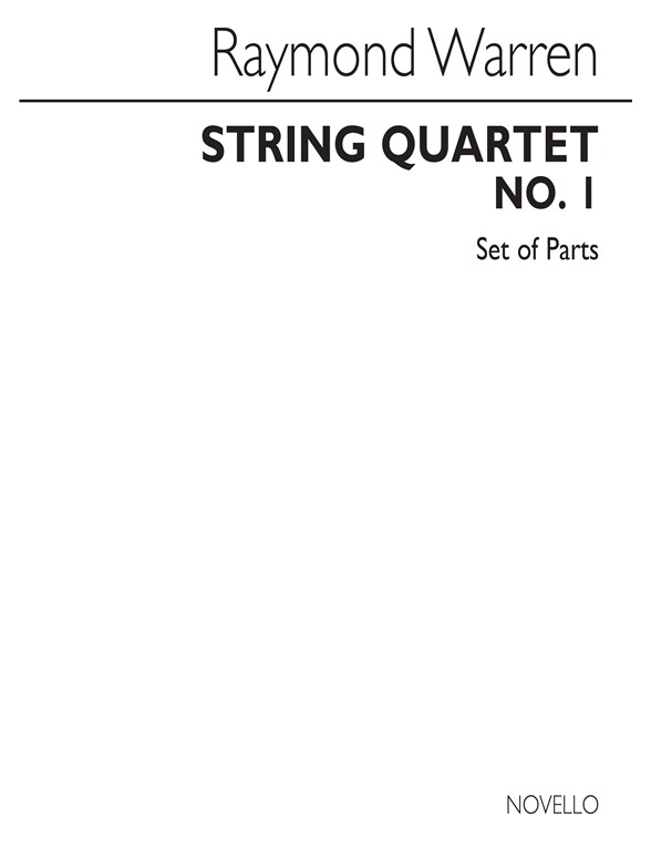 George Warren: String Quartet No.1 (Parts)