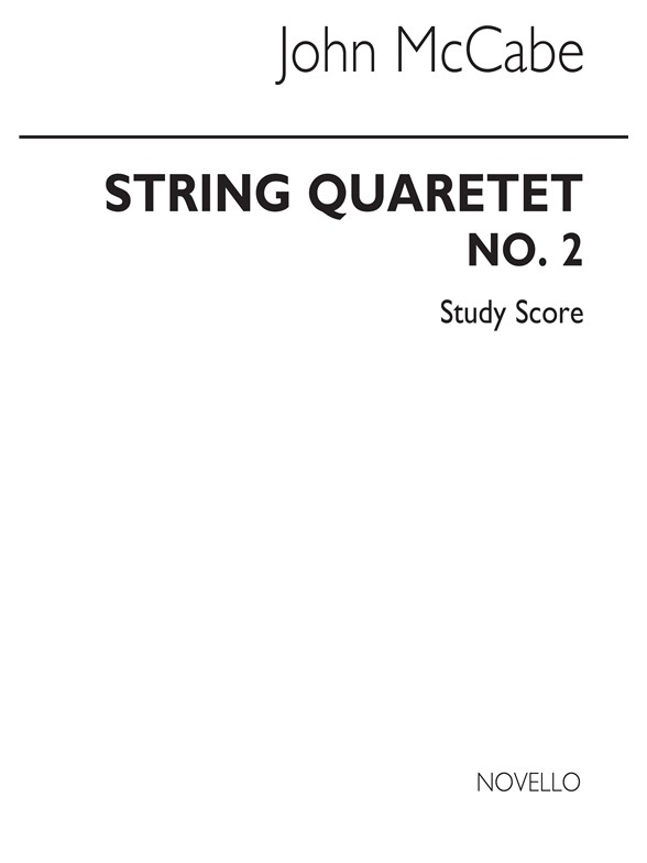 McCabe: String Quartet No.2 (Study Score)