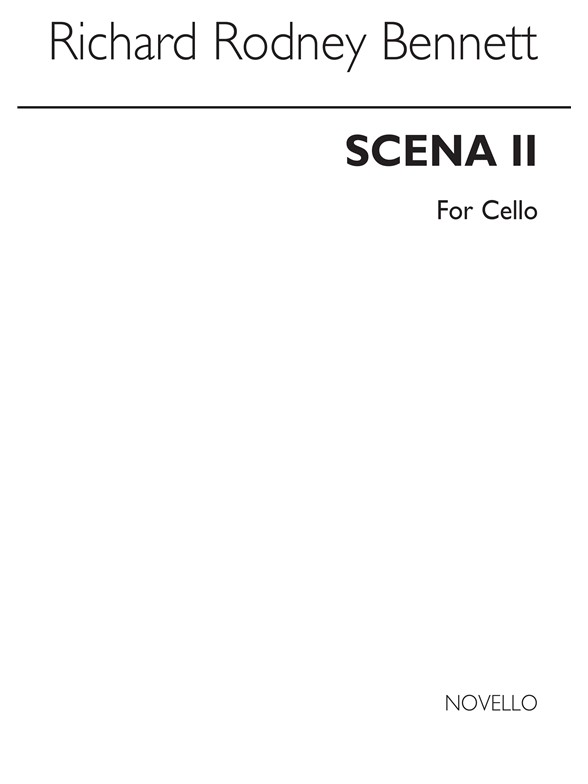 RR Bennett: Scena II for Cello