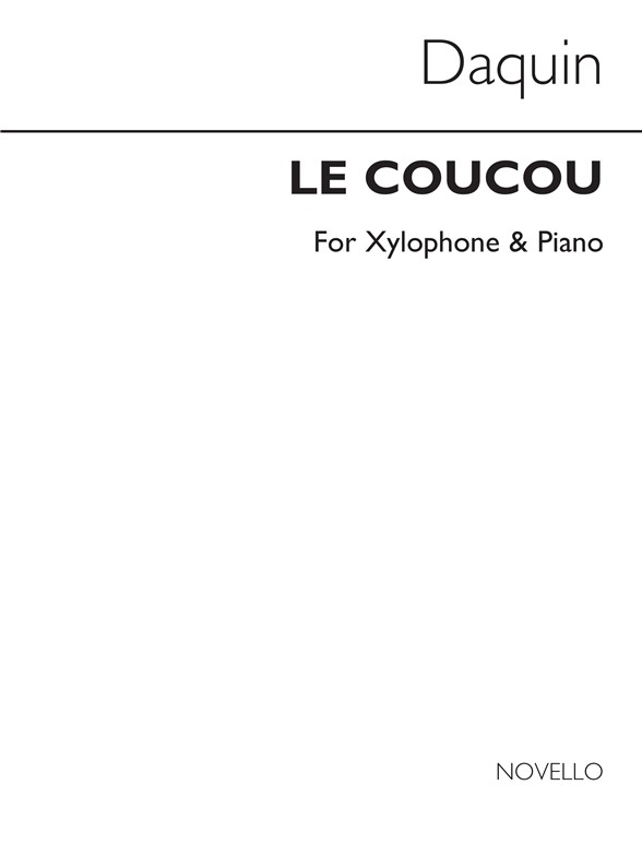 Daquin: Le Coucou for Xylophone and Piano