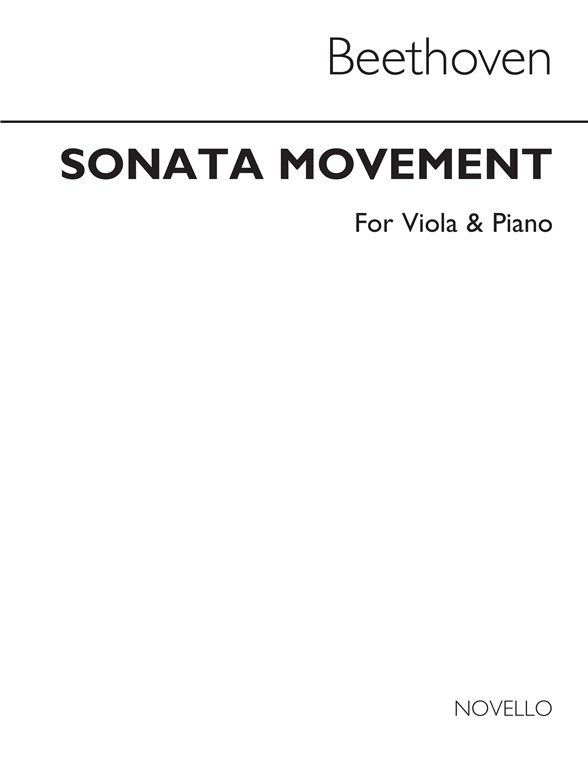 Beethoven Sonata Movement (Forbes) Vla/Pf