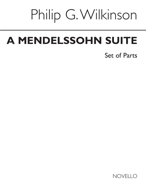 Mendelssohn: Suite For Four Clarinets (Parts)