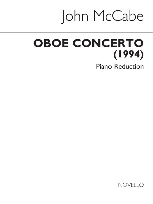 McCabe: Concerto For Oboe (with Piano Reduction)