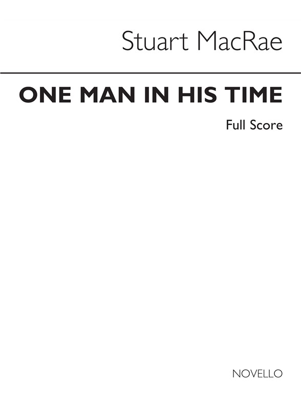 Macrae, Stuart One Man In His Time String Trio Score