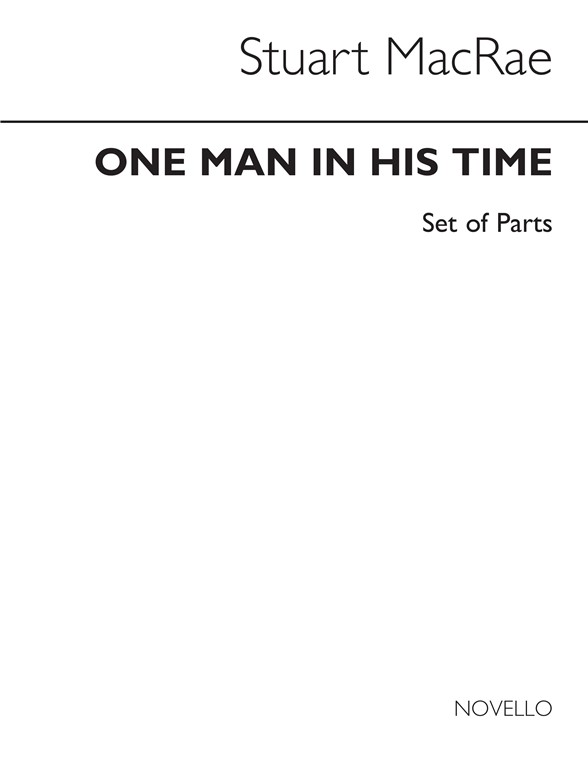 Macrae, Stuart One Man In His Time String Trio Parts