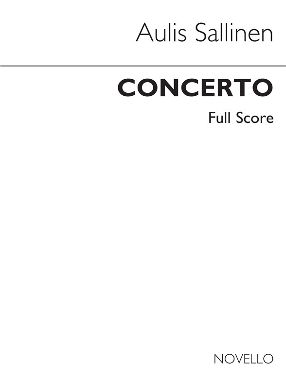 Sallinen Concerto Cora/Cham Orch Fs