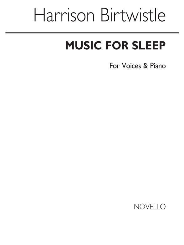 Harrison Birtwistle: Music In Sleep