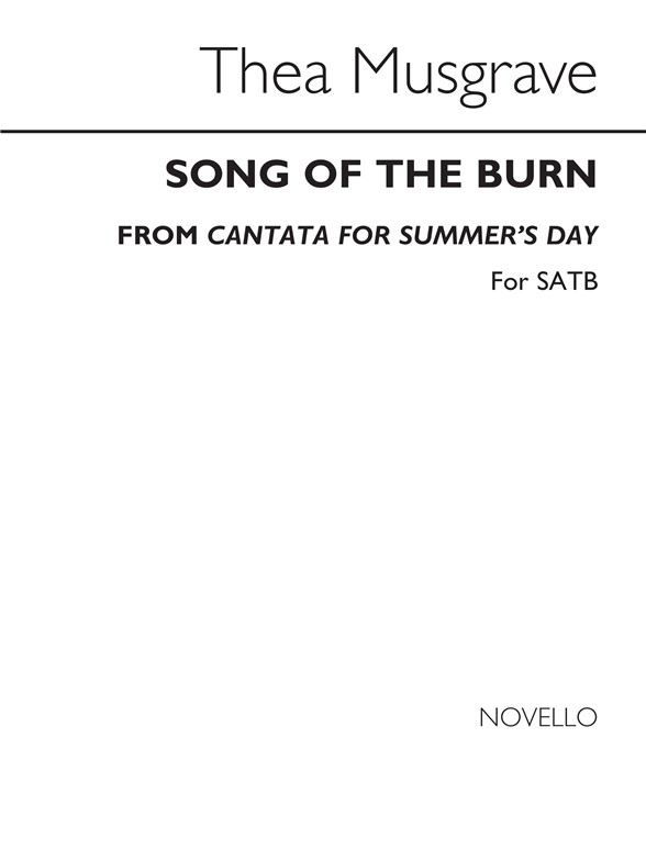 Thea Musgrave: Song Of The Burn