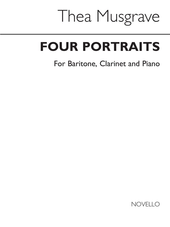 Musgrave: Four Portraits Bar for Clarinet and Piano