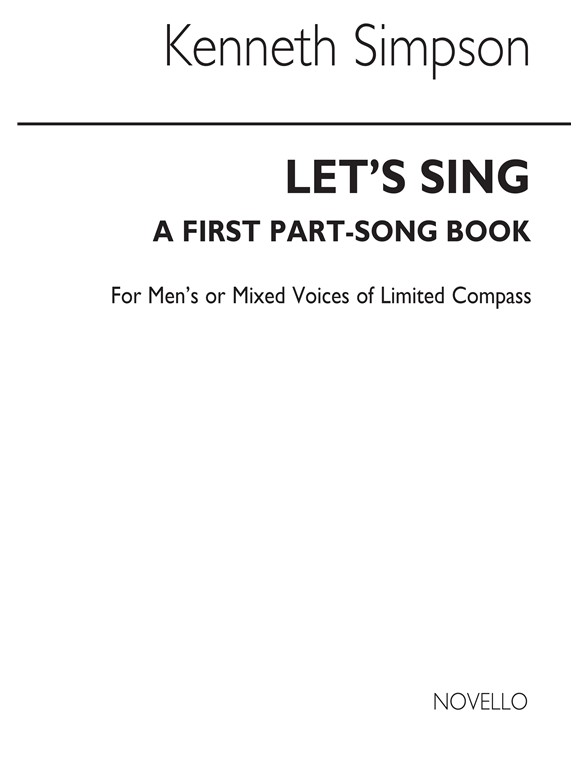 Simpson: Let's Sing for Mixed Voices