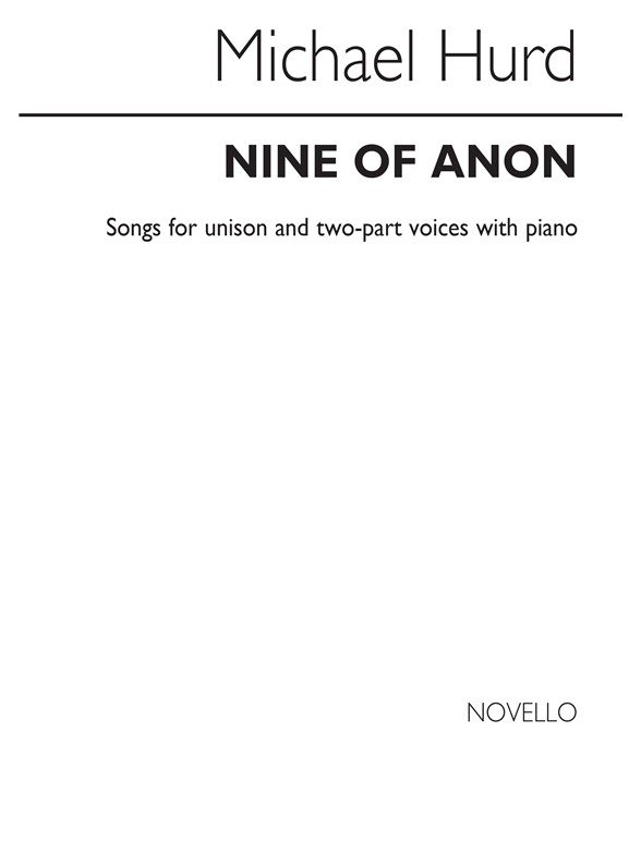 Hurd: Nine Of Anon (Vocal Score)