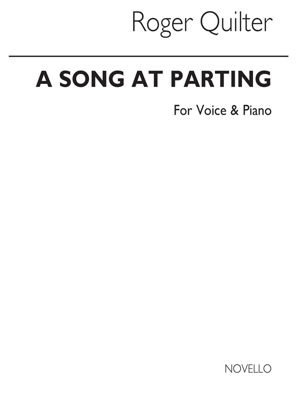 Quilter: A Song At Parting In B Flat