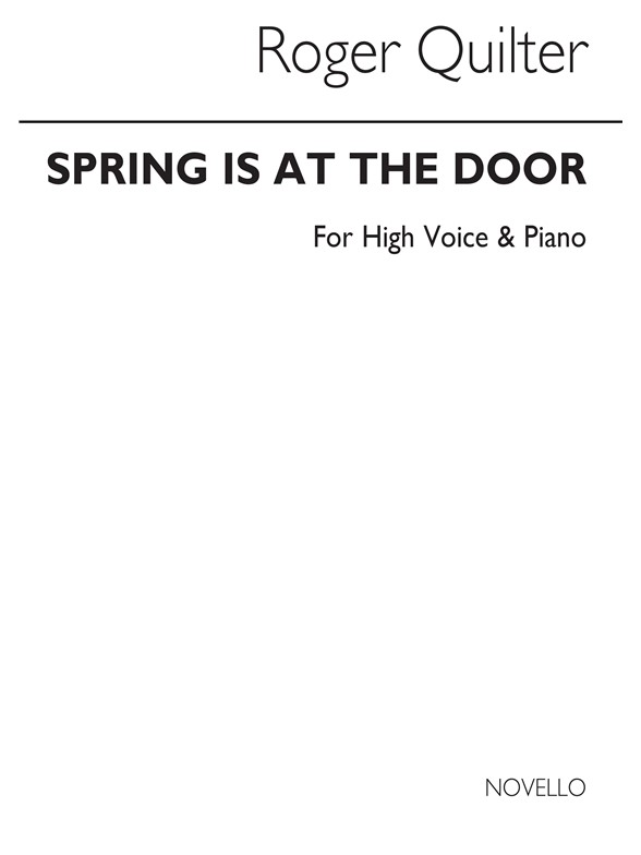 Quilter Spring Is At The Door H/V Key F