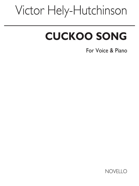 Hely-hutchinson: Cuckoo Song In C for High Voice and Piano