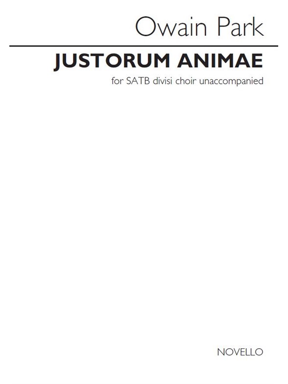 Owain Park: Justorum Animae