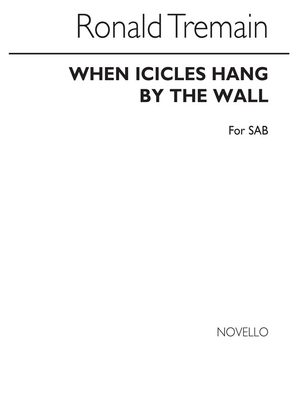Tremain When Icicles Hang By The Wall Sab