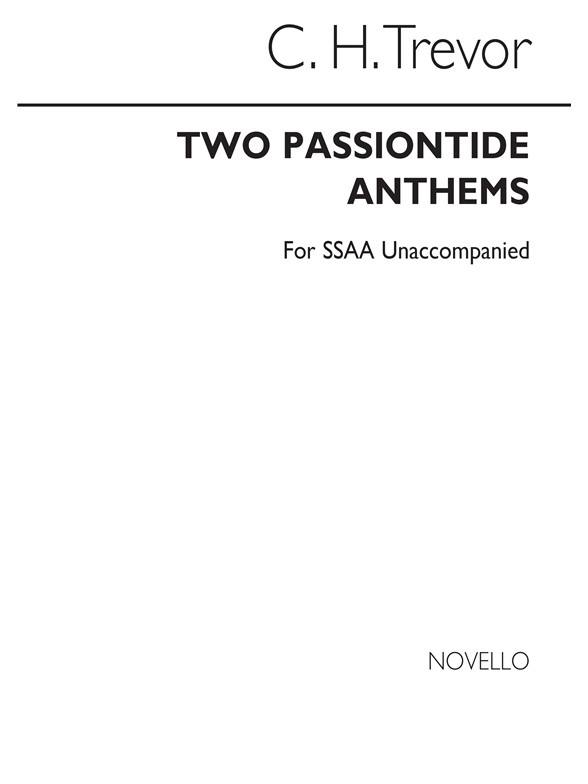 Gounod Two Passiontide Anthems O Salutaris Hostia/For Our Offence Ssaa
