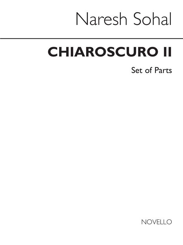 Sohal: Chiaroscuro II String Quartet (Parts)