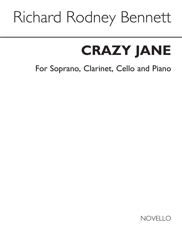 RR Bennett: Crazy Jane (Score and Parts)