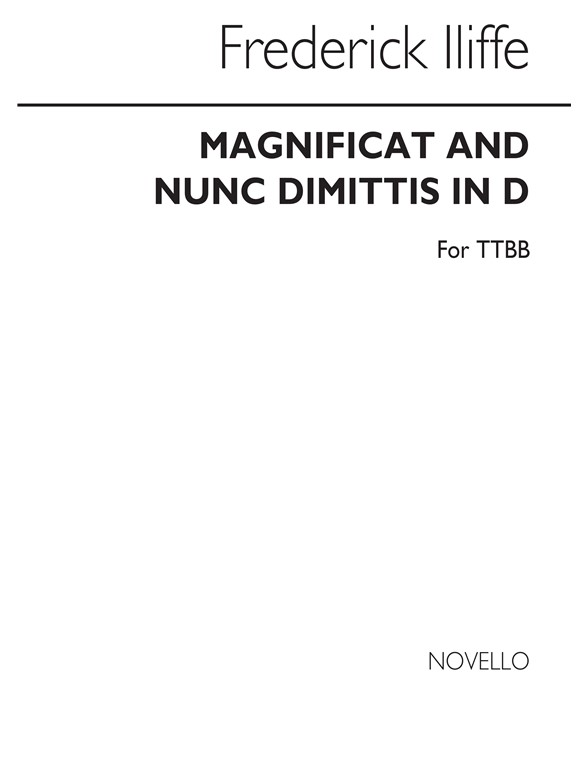 Iliffe Magnificat And Nunc Dimittis Ttbb