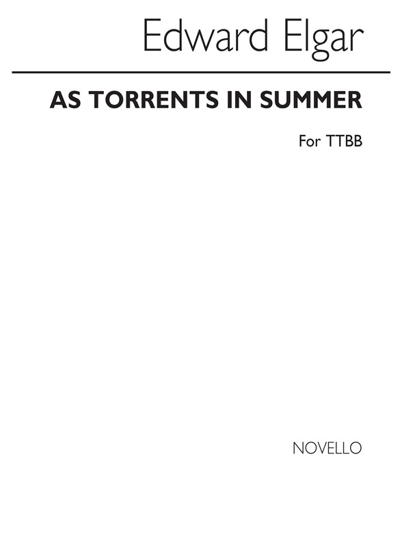 Elgar As Torrents In Summer Ttbb
