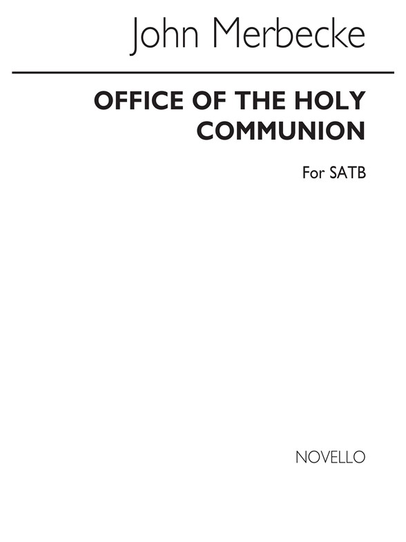 Merbecke Communion Satb