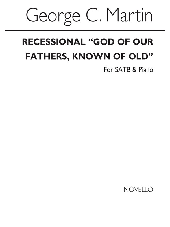 God Of Our Fathers, Known Of Old (SATB/Organ)