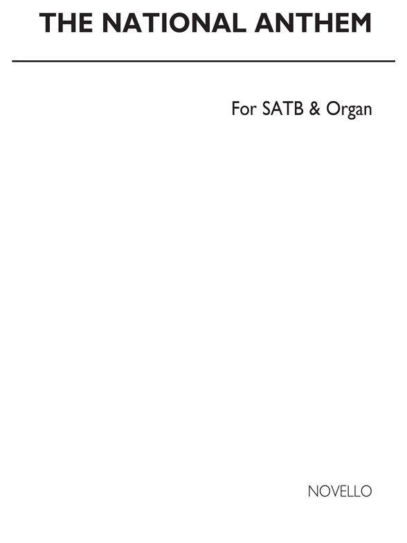 The National Anthem Satb/Organ