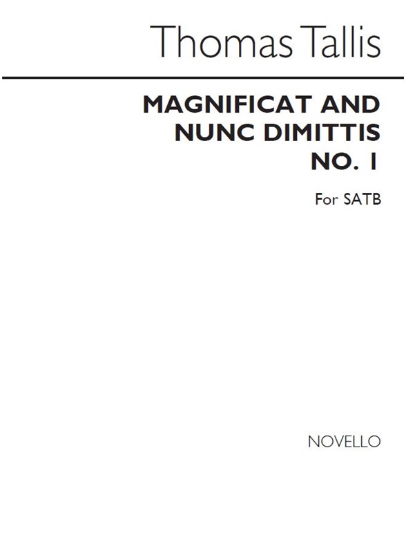 Thomas Tallis: Magnificat And Nunc Dimittis No.1