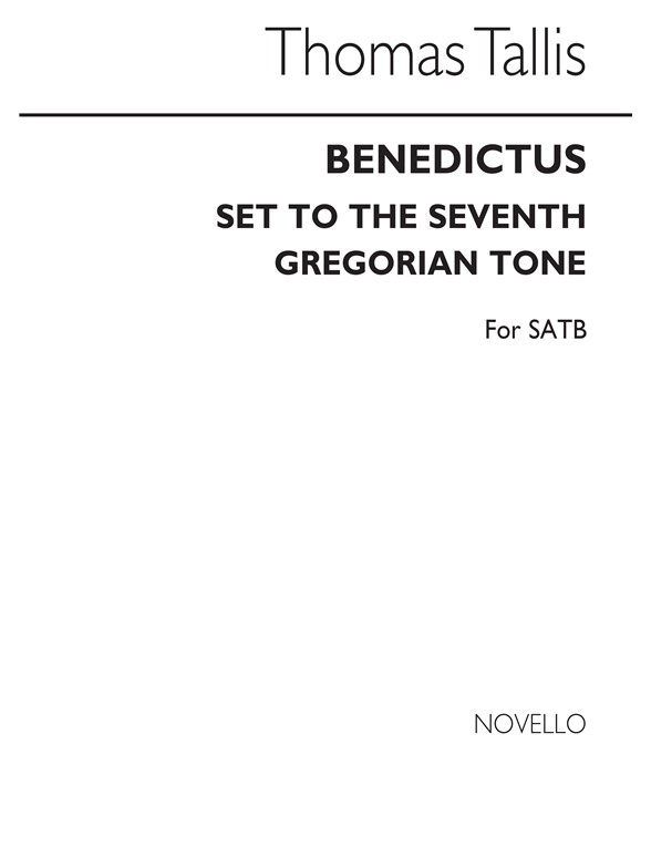 Tallis, T Benedictus In Faux-bourdon Satb (7th Gregorian Tone)