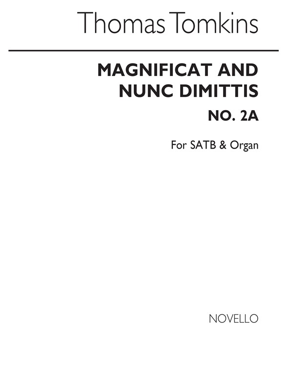 Tomkins, Magnificat & Nunc Dimitis Faux Bourdon Satb