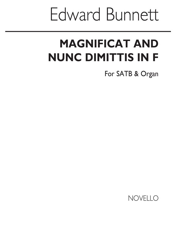 E. Bunnett: Mag & Nunc In F