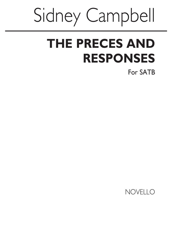 Sidney Campbell: Canterbury Preces And Responses for SATB Chorus