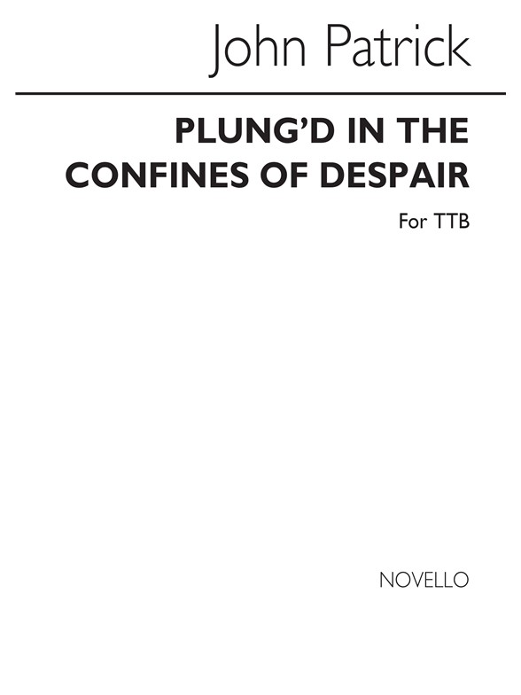 Purcell, H Plung'd In The Confines Of Despair Ttb