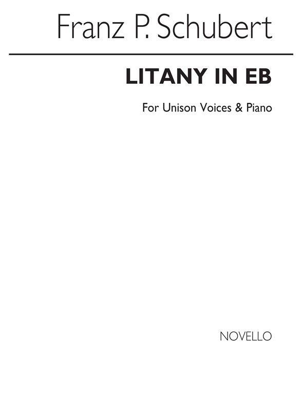 Franz Schubert: Litany (English Words) Unison/Piano