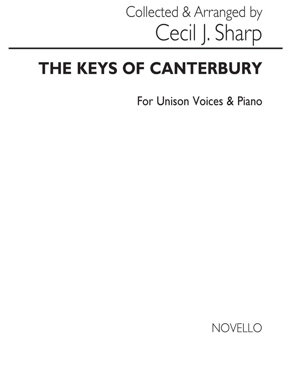 Sharp, C The Keys Of Canterbury Unison/Pf