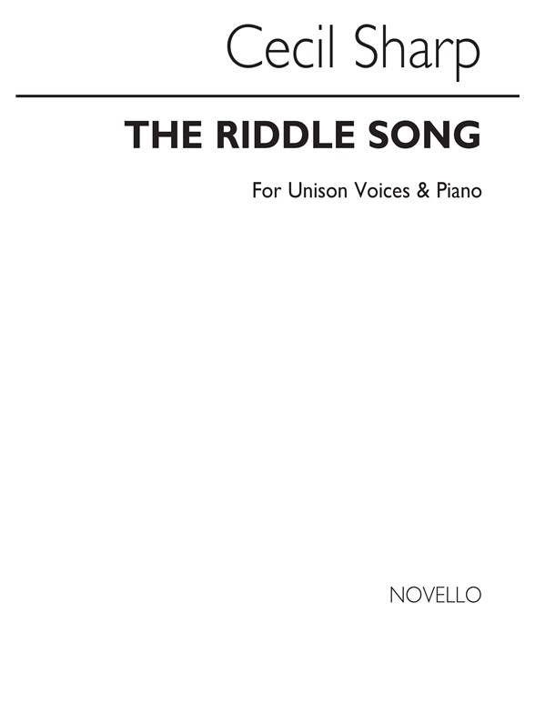 Sharp, C The Riddle Unison And Piano